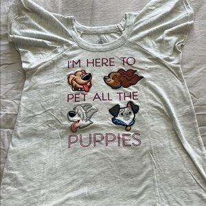 Disney Gray Logo Tee